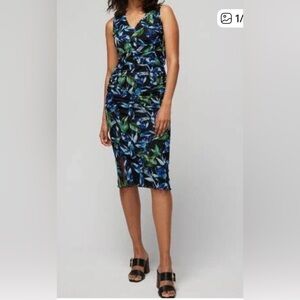 Worn x1 - White House Black Market REVERSIBLE mesh dress - Size XS